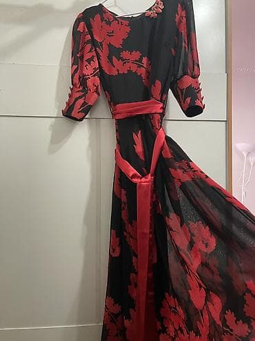 Вечернее платье, Коктейльное, Шифон, M at lalafo.kg Вечернее платье, Коктейльное, Шифон, M