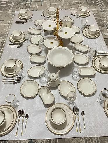 посуда на прокат: Сдаются в аренду сервисные посуды. В комплекте имеются Ложки, вилки — 6