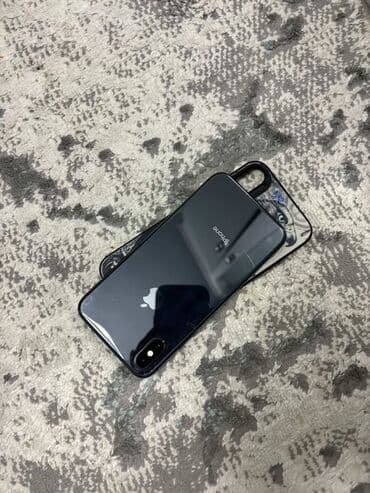 IPhone X, Б/у, 256 ГБ, Space Gray, Чехол, 94 %