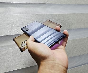 Техника жана электроника: Samsung Note 10 Plus, Колдонулган, 256 ГБ, түсү - Кара, 1 SIM — 4