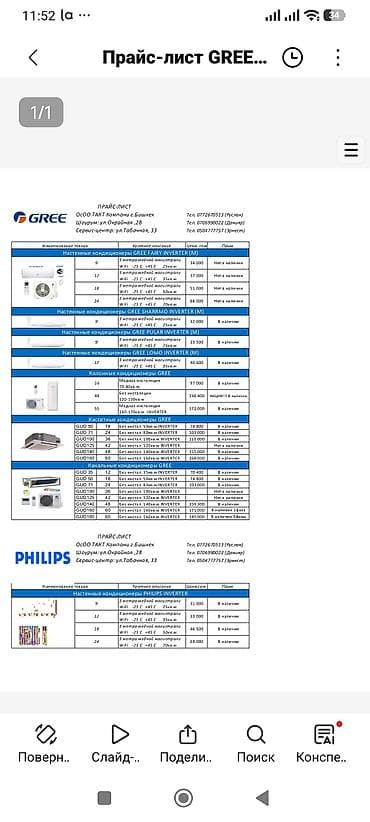 matrex 55: Сплит-система, Almacom, Новый, 20-25 м², Классический — 4