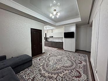 квартира бишкеке сдаю: 70 м², С мебелью — 5