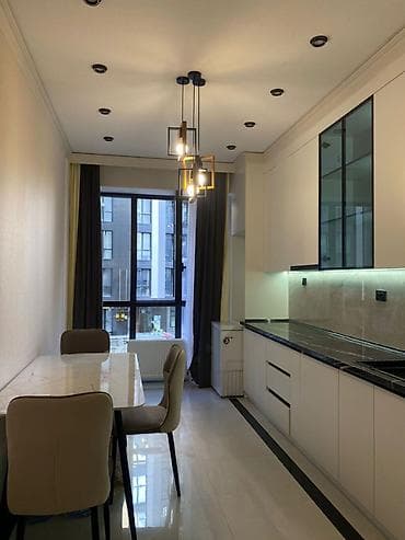 2 комнаты, 76 м², Элитка, 2 этаж, Евроремонт