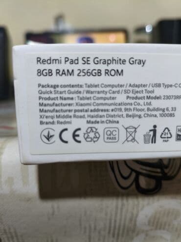 купить ноутбук для работы: Планшет, Xiaomi, память 256 ГБ, 10" - 11", Wi-Fi, Б/у, Классический цвет - Серый — 3