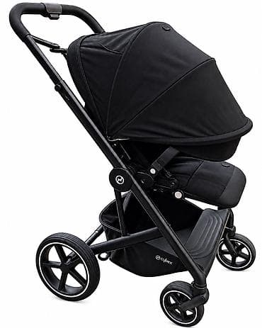cybex easy s: Коляска, Cybex, цвет - Черный, Б/у, Самовывоз, Бесплатная доставка, Платная доставка — 1