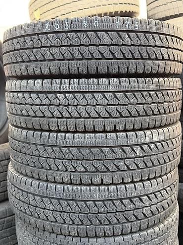 rf1 rf2: Шины 205 / 80 / R 17.5, Зима, Б/у, Комплект, Легкий коммерческий транспорт (C/LT), Япония, Bridgestone — 1