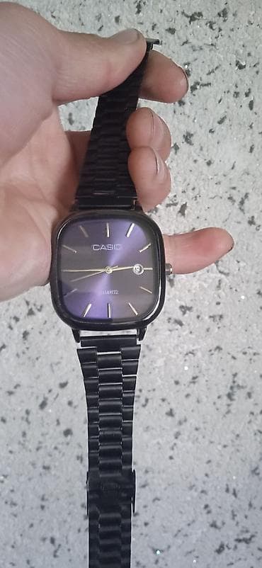 часы casio retro gold: CASIO кварцевые наручные часы - Корпус квадратной формы со — 2