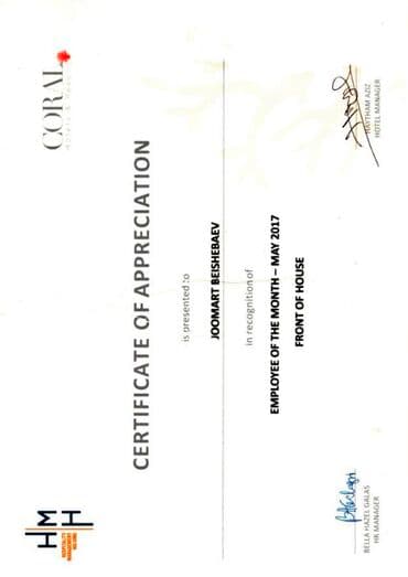 требуется официанты: Официант. 6 жылдан ашык тажрыйба — 7