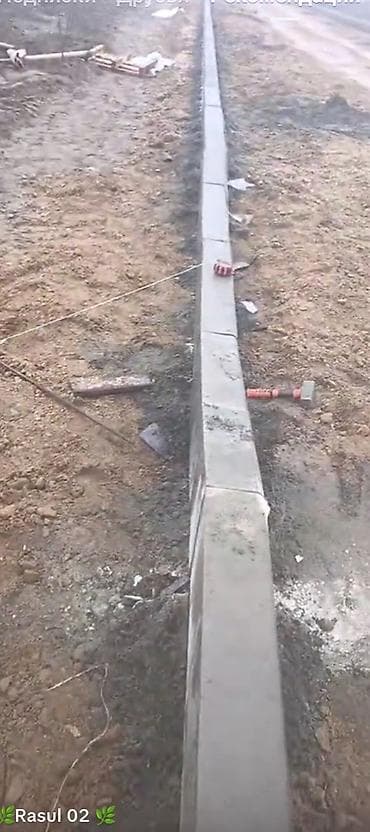 Электрики: Устройство дорожного/тротуарного бордюра под ключ - Монтаж — 3