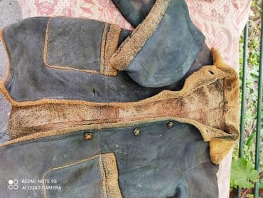 прокат мужских костюмов [возьми на прокат] бишкек фото: Дублёнка натуральная . Мех овчина. Производство Турция. Размер 48-50 — 2