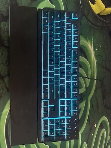 монитоо: Клавиатура, Razer, Мембрандык, Зымдуу туташтыруу, Өлчөмү: 100% — 3
