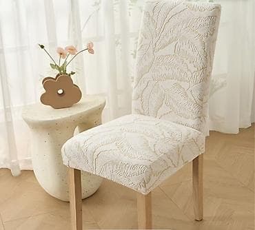 чехлы на стулья: Продаются Чехлы на стулья с высокой спинкой - Эластичные — 6