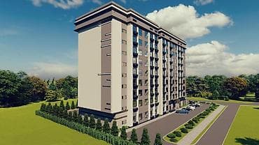 алтын ордо ж м: Курулуп бүткөн, Студия, 44 м² — 3