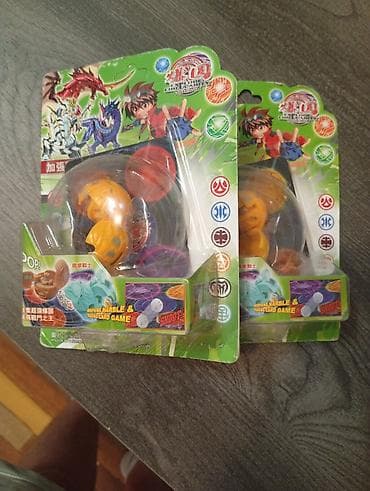 Игрушки: Стинглаш:Bakugan (аналог) с картой — коллекционная фигурка-трансформер — 2