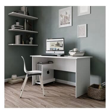 офис стол: Компьютердик үстөлү, Текчелери бар — 1