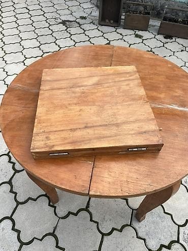 стол трансформер ош: Стол трансформер Другое назначение, Раскладной стол, Длина, см: 100 см, цвет - Коричневый — 2