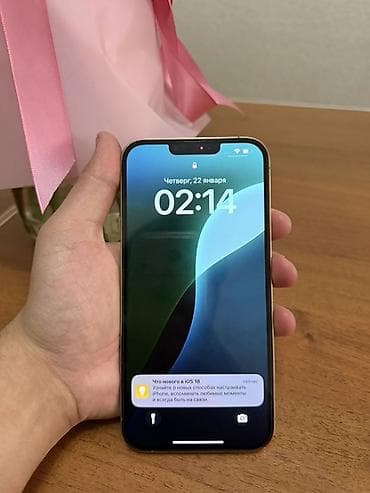 IPhone 13 Pro Max, Б/у, Золотой, Защитное стекло, Чехол, Коробка, 75 %