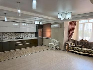 o2 development: 3 комнаты, 100 м², Элитка, Ак-Кеме (старый аэропорт) Элитка, 5 этаж, Евроремонт — 2
