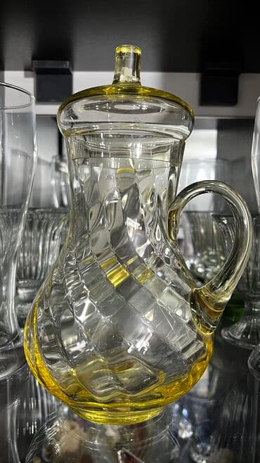 ваза бокал: Продаю стекло, вазы СССР. Листайте Графин 800 мл 400 сом — 8