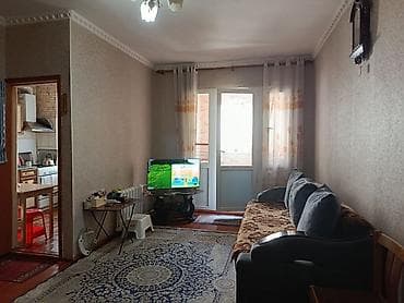 ош южный: 2 комнаты, 42 м², Сталинка, 2 этаж, Косметический ремонт — 2