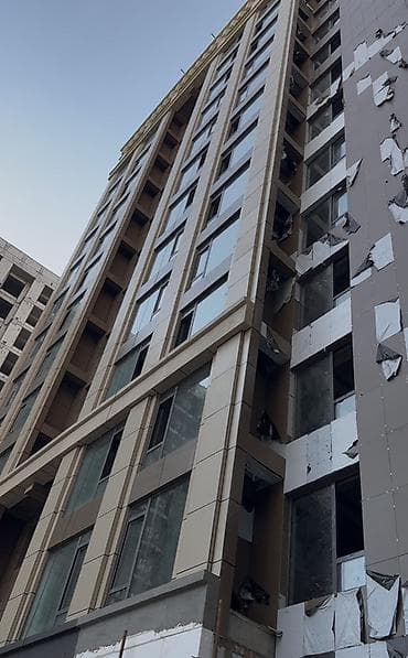 квартира стучная: 3 комнаты, 73 м², Улан мкр Элитка, 14 этаж, ПСО (под самоотделку) — 5