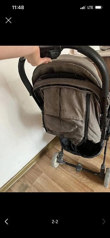 blade blade: Коляска, цвет - Коричневый, Б/у — 2