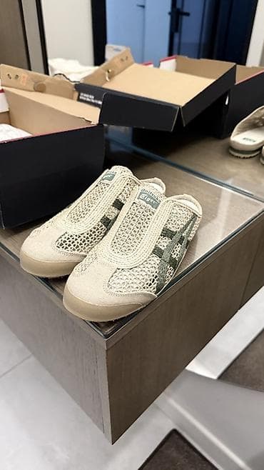 Женская обувь: Оригинал! Новые мюли Onitsuka Tiger Mexico 66 Sabot (сетка) — 38 EU / — 1