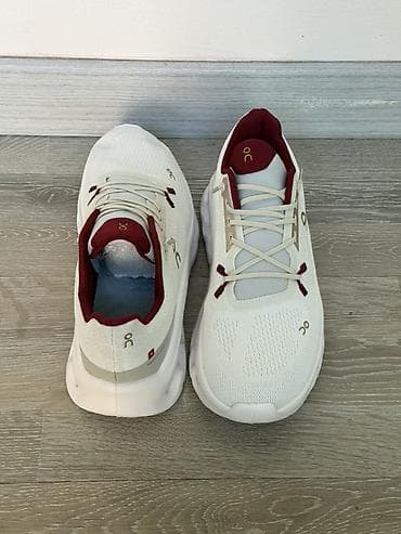 Мырзалардын бут кийими: Кроссовки On Running (логотип «OC») в светло‑кремовом цвете с — 2