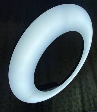 микроскоп для телефона: Кольцевая лампа 56см M22 LED soft ring light Состояние идеальное — 1