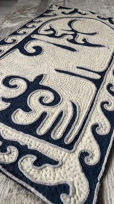 коврик ляпко: Ковер Новый, Войлок, Сделано в Кыргызстане, Безналичная/наличная оплата — 4