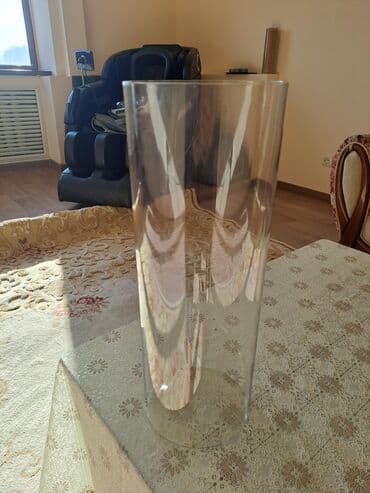 купить книжную полку на стену: Ваза для больших букетов. размер; высота 40 диаметр 15 .акрил не — 10