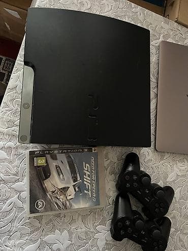 PlayStation 3 (Slim) 320гб прошита— игровая консоль с комплектом — 1