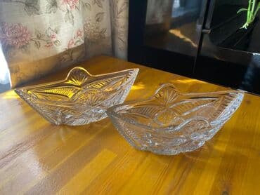 хрустальную вазу: Хрусталь СССР продаю Большая ваза 1000 сом Малая ваза 500 сом Ладья — 2