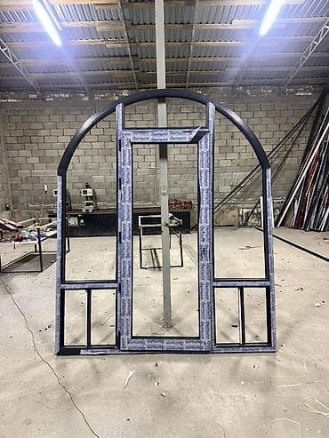 Двери и комплектующие: Алюминиевое окно на заказ, Тип окна: Витражные, Мансардные, Панорамные, Декоративные особенности: Другие особенности, Бесплатная установка, Без рассрочки — 8