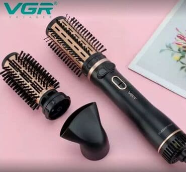 фен борк: Фен-щетка VGR V-496 Фен-щетка с регулировкой температуры и 3 насадками — 1