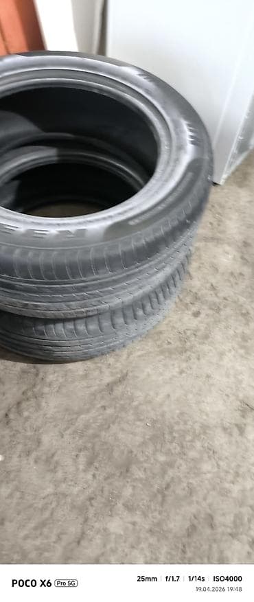 lada 2113: Шины R 17, Лето, Б/у, Комплект, Легковые, Корея, Hankook — 3