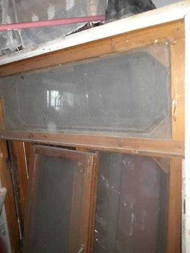 used bed: Оконные рамы размер 170*130 см, материал сосна. Со стеклами. б/у. 6 — 1