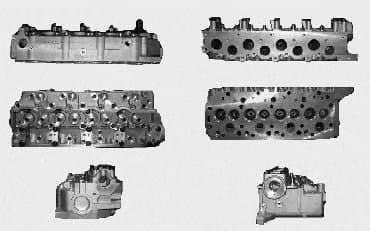 головка блока цилиндров опель вектра б: Mitsubishi Pajero 4D56 головка блока цилиндров, Montero, Delica (2.5 — 1