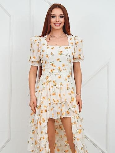 mark ryden: Вечернее платье, Шифон, S, M — 6