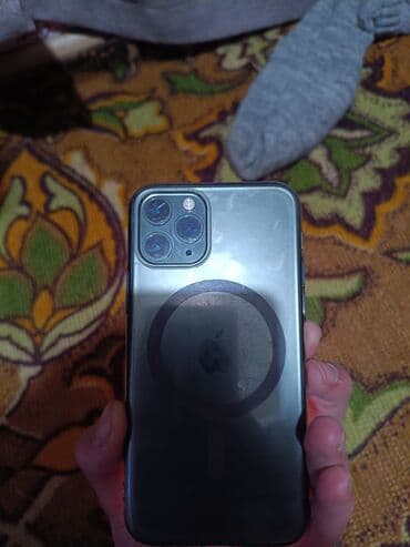 macbook 2019: IPhone 11 Pro, Б/у, 256 ГБ, Space Gray, Зарядное устройство, 71 % — 2