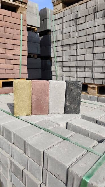 материал для лестницы: Брусчатка кирпич, Другое применение, Прессованная, Новый, Укладка, Гарантия — 2