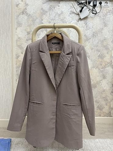 Жынсылар: Женский комплект одежды (4 предмета) - Пиджак look.online: удлинённый — 1