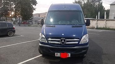автомат минивэн: Mercedes-Benz Sprinter (длинная база, высокий потолок), синий цвет — 9
