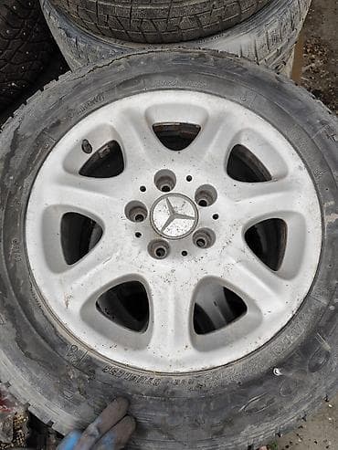 Диски: Литые Диски R 17 Mercedes-Benz, отверстий - 5, Б/у — 9