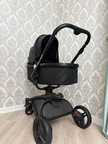 продаю в связи с переездом: Балдар арабасы, түсү - Кара, Колдонулган — 2