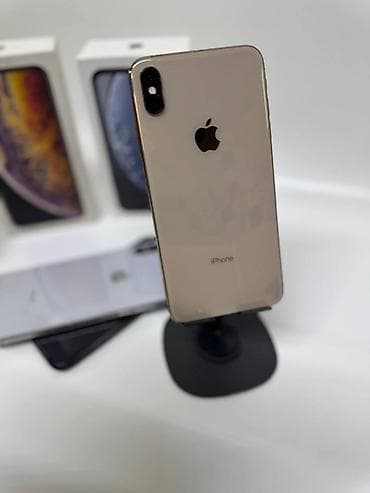 IPhone Xs Max, Б/у, 64 ГБ, Золотой, 76 % at lalafo.kg IPhone Xs Max, Б/у, 64 ГБ, Золотой, 76 %