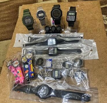 часы дордой: Часы. Продаю часы, все новые запечатанные, 17 штук - за все 3500 — 2