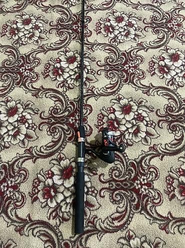 магазин рыболовный мир бишкек: Спиннинговый набор для рыбалки В комплект входит: - Разборное — 1