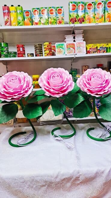 флаг кыргызстана 1898: Роза светильник 
Бийиктиги 55-60см
Баасы 1300с — 2