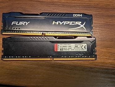 Оперативная память (RAM) для ПК, Б/у, HyperX, 16 ГБ, DDR4, 3200 МГц